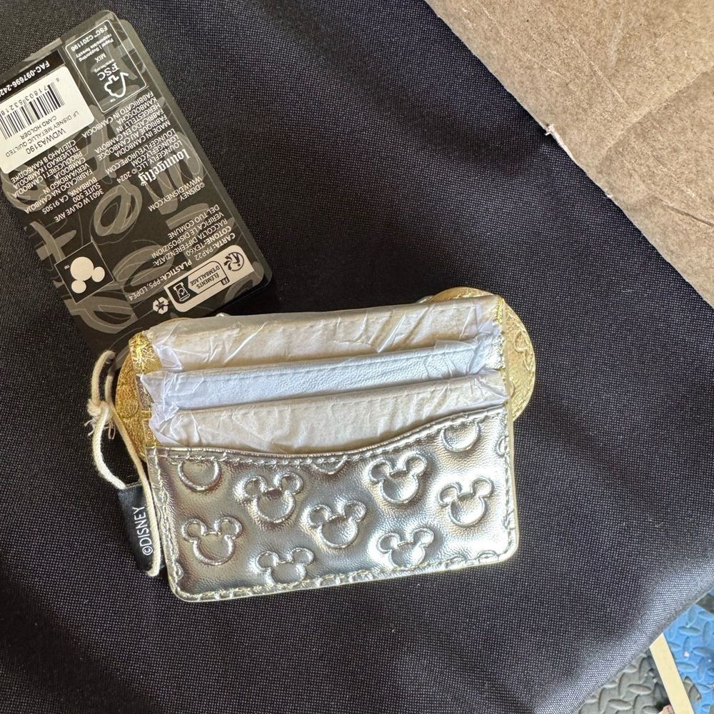 Disney Silver and Gold Card Holder